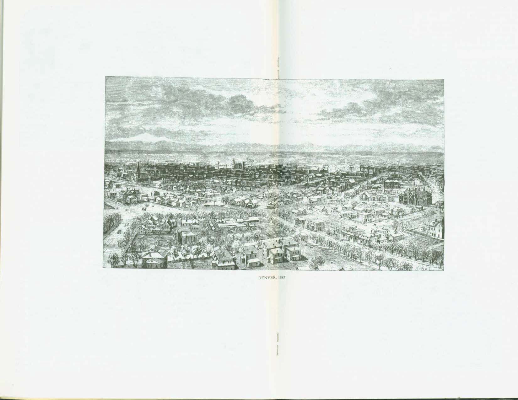 THE CITY OF DENVER, 1888: an early history of "The Queen City of the Plains". vist000h